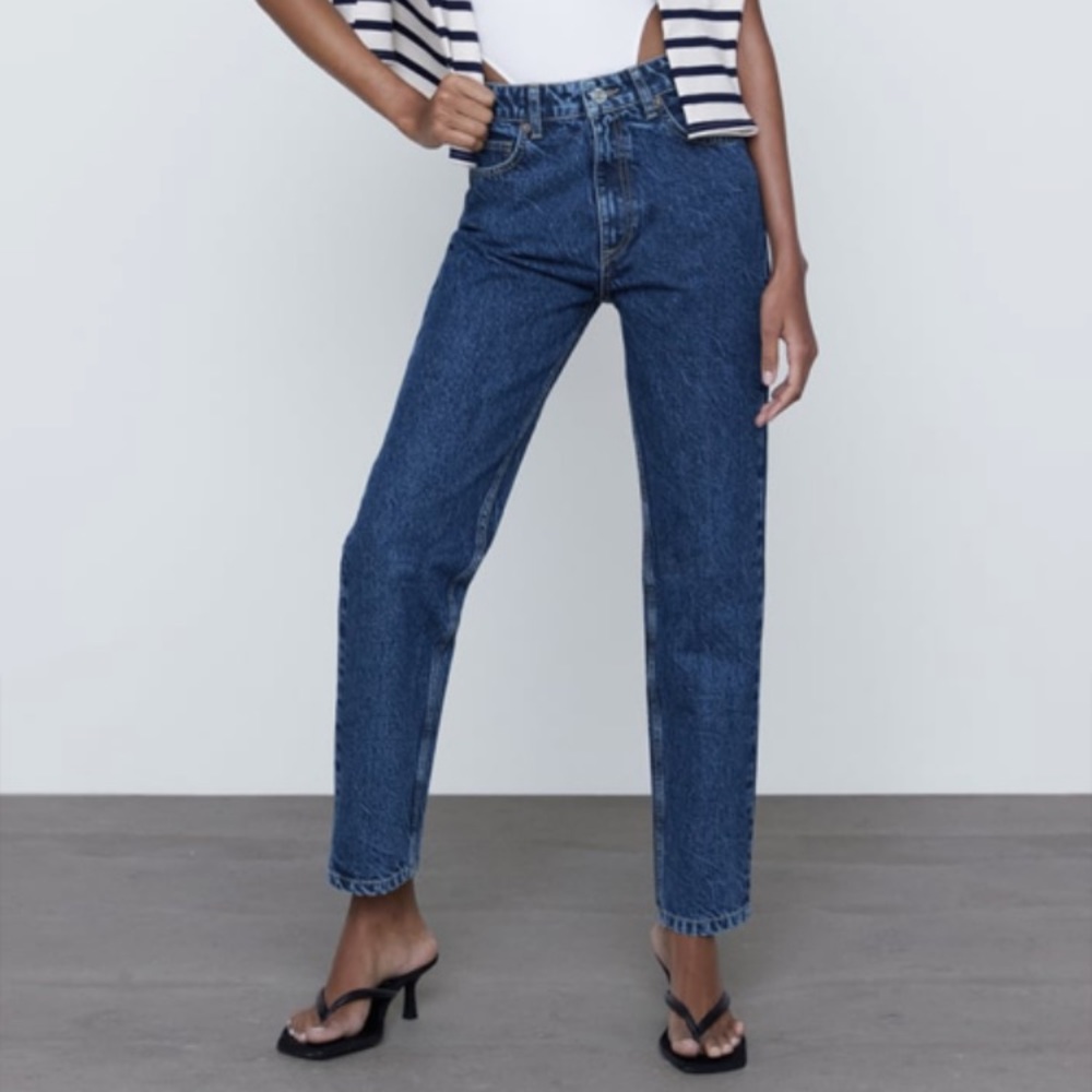 Zara mom jeans